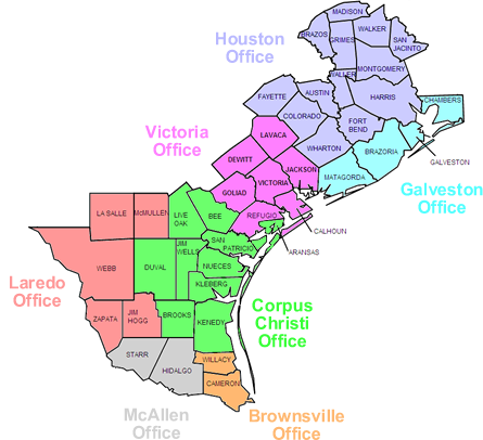 divisional map